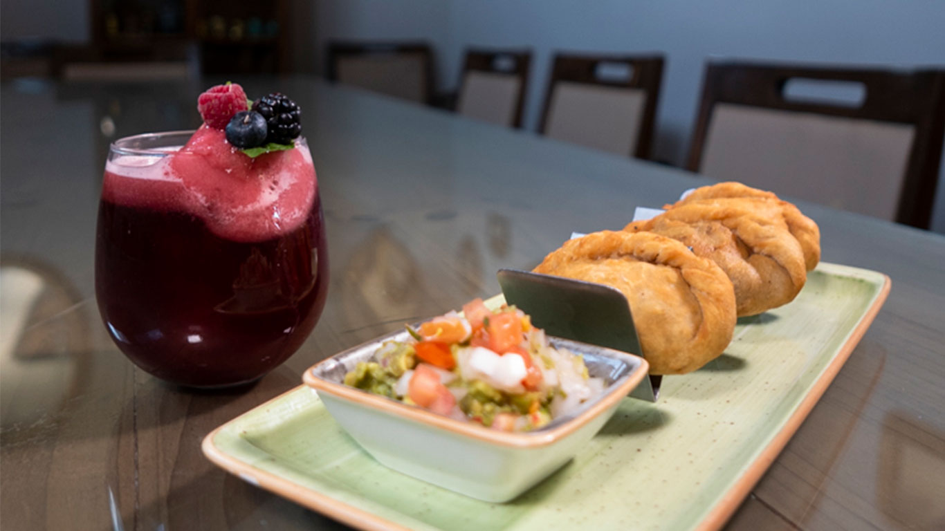 Fotografía de empanadas de carne